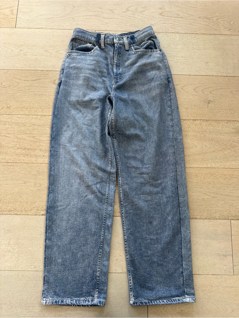 Gap x Beis sweatpants jeans baggy XS - Picture 3 of 10